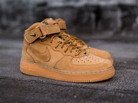 nike air force 1 mid qs flax|air force 1 flax wheat.